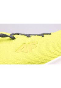 4f - Buty 4F Jr JAW22-FLOWM008 72S żółte. Okazja: na co dzień. Kolor: żółty. Materiał: materiał, syntetyk