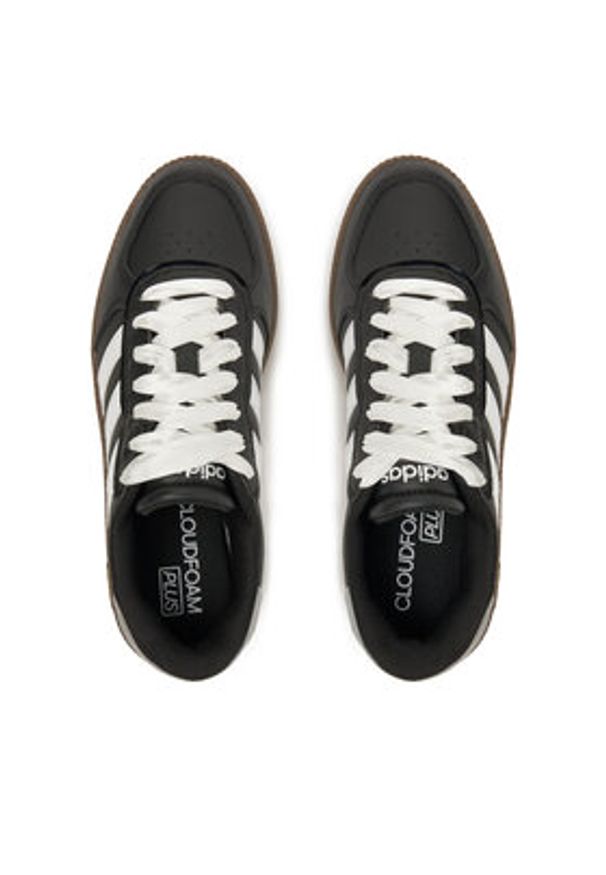 Adidas - adidas Sneakersy Breaknet Sleek JQ7317 Czarny. Kolor: czarny. Materiał: skóra