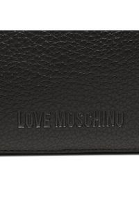 Love Moschino - LOVE MOSCHINO Torebka JC4017PP1HLT0000 Czarny. Kolor: czarny. Materiał: skórzane #4