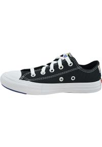 Buty do chodzenia chłopięce, Converse Chuck Taylor All Star Jr. Okazja: na co dzień. Kolor: czarny. Model: Converse All Star. Sport: turystyka piesza