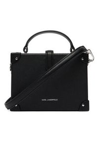 Karl Lagerfeld - KARL LAGERFELD Torebka B1W30100 Czarny. Kolor: czarny. Materiał: skórzane #6