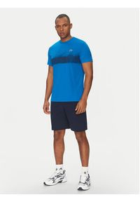 Lacoste T-Shirt TH8986 Niebieski Regular Fit. Kolor: niebieski. Materiał: syntetyk #5