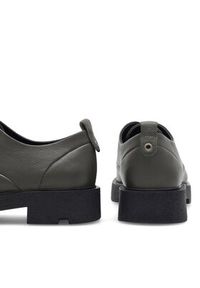 Sergio Bardi Oxfordy WI16-C1053-03SB Zielony. Kolor: zielony. Materiał: skóra #4