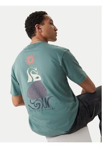 Billabong T-Shirt Totem EBYZT00388 Zielony Regular Fit. Kolor: zielony. Materiał: bawełna #8