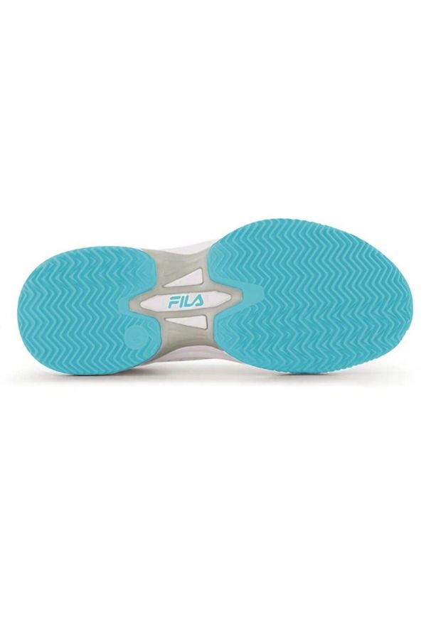 Buty tenisowe damskie Fila Sabbia Lite 2 clay. Kolor: biały, wielokolorowy, niebieski. Sport: tenis