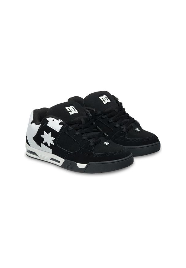 DC Shoes - Buty DC DC COMMAND Czarny. Kolor: szary. Materiał: skóra, syntetyk, materiał. Szerokość cholewki: normalna. Sport: turystyka piesza