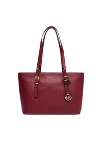 MICHAEL Michael Kors Torebka Quinn 30T5GQNT2L Bordowy. Kolor: czerwony. Materiał: skórzane