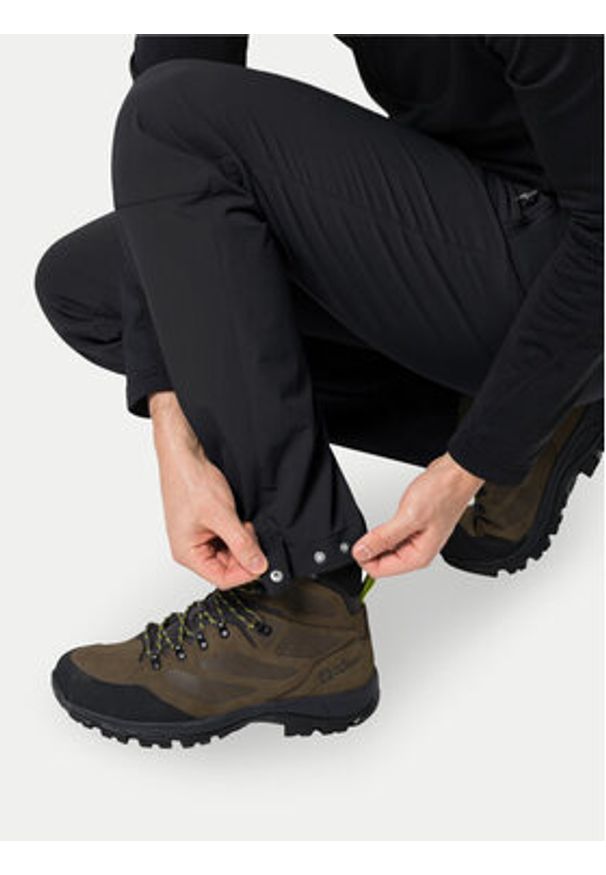 Jack Wolfskin Spodnie outdoor Activate Xt 1503755 Czarny Regular Fit. Kolor: czarny. Materiał: syntetyk. Sport: outdoor