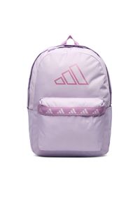 Adidas - adidas Plecak adidas Classic Tape JX9076 Fioletowy. Kolor: fioletowy. Materiał: materiał