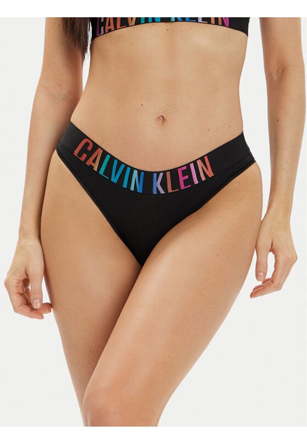 Calvin Klein Underwear Figi klasyczne 000QF7835E Czarny. Kolor: czarny. Materiał: bawełna