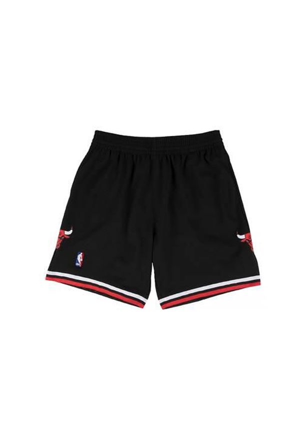 Spodnie koszykarskie męskie Mitchell & Ness Nba Swingman. Kolor: wielokolorowy. Sport: koszykówka, fitness