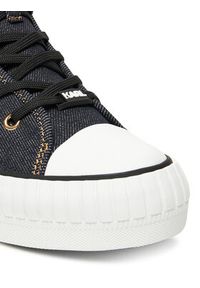 Karl Lagerfeld - KARL LAGERFELD Trampki KL60444D Granatowy. Kolor: niebieski. Materiał: materiał #6