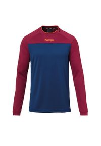 KEMPA - Bluza Kempa Prime. Kolor: czerwony, niebieski, wielokolorowy. Materiał: tkanina. Sport: fitness, piłka ręczna