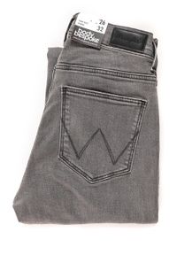 Wrangler - WRANGLER HIGH SKINNY CONCRETE PLAN W27HQG25P 112128112. Stan: podwyższony