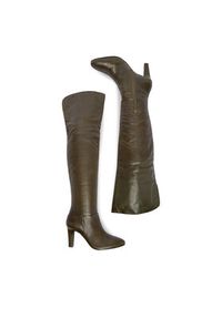 Gino Rossi - GINO ROSSI Kozaki EO-ZIVO-121925 Khaki. Kolor: brązowy. Materiał: skóra #6