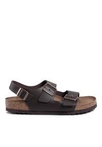 Birkenstock Sandały Milano Bs 0034101 Brązowy. Kolor: brązowy. Materiał: skóra #1