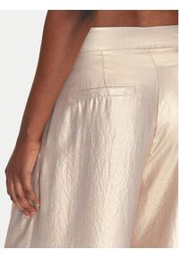 ACCESS FASHION Spodnie palazzo 53-5034-922 Złoty Wide Leg. Kolor: złoty. Materiał: syntetyk #5