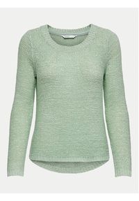 only - ONLY Sweter Geena 15113356 Zielony Regular Fit. Kolor: zielony. Materiał: syntetyk