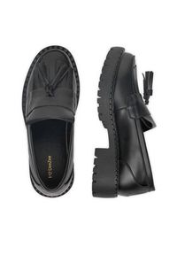 DeeZee Loafersy 62010D 3 Czarny. Kolor: czarny. Materiał: skóra #4