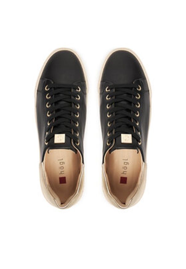 HÖGL Sneakersy 0-103601-0175 Czarny. Kolor: czarny. Materiał: skóra