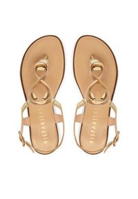 Hispanitas Sandały HV264784 C002 Złoty. Kolor: złoty. Materiał: skóra #5