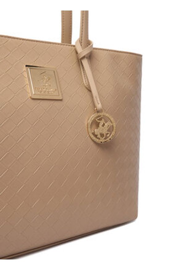 Beverly Hills Polo Club Torebka CEO-BHPC-L-008-09 Beżowy. Kolor: beżowy