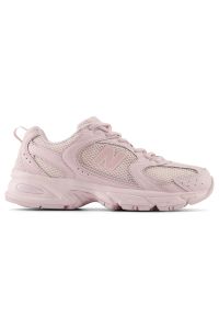 Buty unisex New Balance U530TBD – różowe. Kolor: różowy. Materiał: materiał, syntetyk. Szerokość cholewki: normalna. Sezon: lato. Sport: turystyka piesza