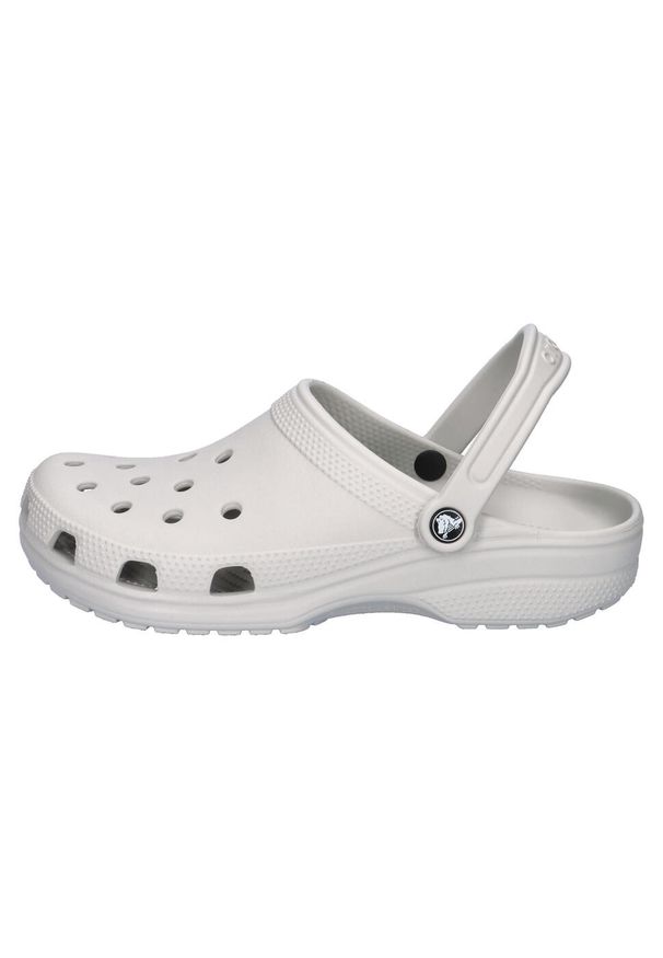 Klapki damskie Crocs Atmoshere Classic. Okazja: na co dzień. Kolor: szary. Materiał: syntetyk, materiał. Sport: pływanie