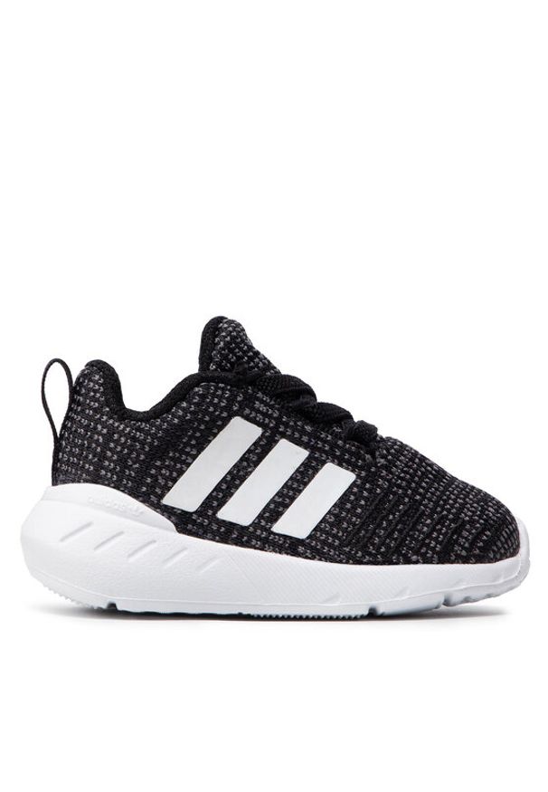 Adidas - adidas Sneakersy Swift Run 22 El I GW8184 Czarny. Kolor: czarny. Materiał: materiał. Sport: bieganie