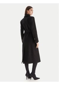 Patrizia Pepe Płaszcz wełniany 2O0195 A171 Czarny Regular Fit. Kolor: czarny. Materiał: wełna #4