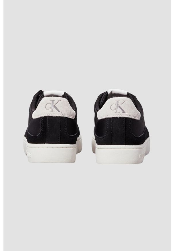 Calvin Klein - CALVIN KLEIN Czarne sneakersy męskie, Rozmiar 43. Kolor: czarny