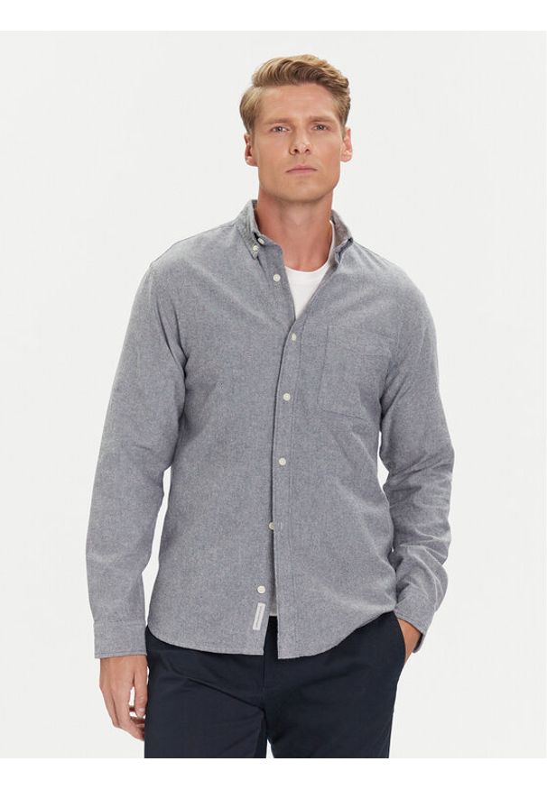 Jack & Jones Koszula Blubrook 12282353 Niebieski Regular Fit. Kolor: niebieski. Materiał: bawełna