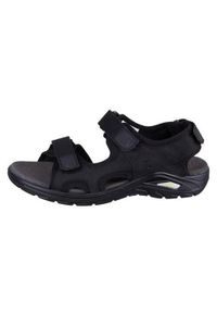 Buty do chodzenia męskie Lowa Urbano. Zapięcie: rzepy. Kolor: czarny. Materiał: materiał. Sport: turystyka piesza