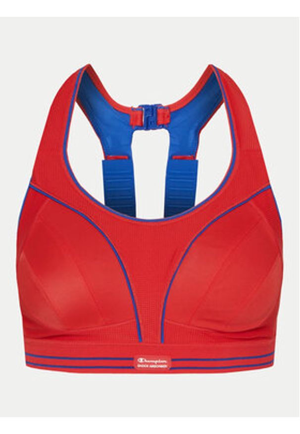 Shock Absorber Biustonosz sportowy Ultimate Run U10046 Czerwony. Kolor: czerwony. Materiał: syntetyk. Sport: bieganie