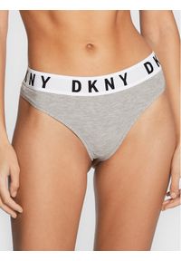 DKNY Stringi DK4529 Szary. Kolor: szary. Materiał: bawełna #1