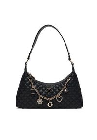 Guess Torebka Everlee HWEG86 79180 Czarny. Kolor: czarny. Materiał: skórzane #5