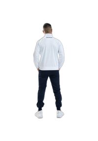 Givova One dres polarfleece z pełnym zamkiem 4XS - chłopiec. Okazja: na uczelnię. Kolor: niebieski, biały, wielokolorowy. Materiał: dresówka. Styl: sportowy