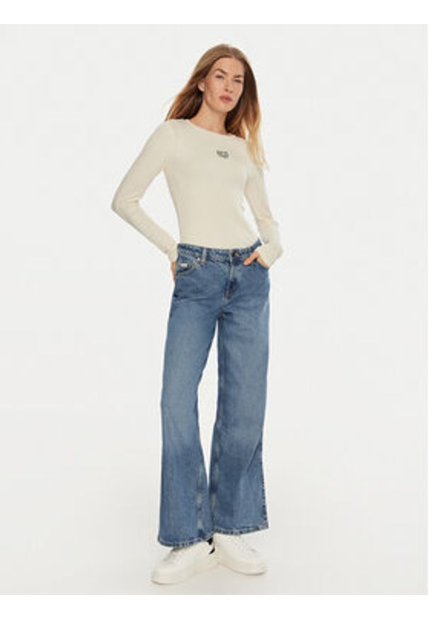 Guess Jeans Jeansy W4BA0Y D5CC4 Niebieski Relaxed Fit. Kolor: niebieski