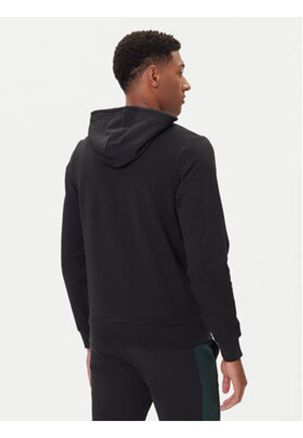 Lacoste Bluza SH5913 Czarny Regular Fit. Kolor: czarny. Materiał: bawełna