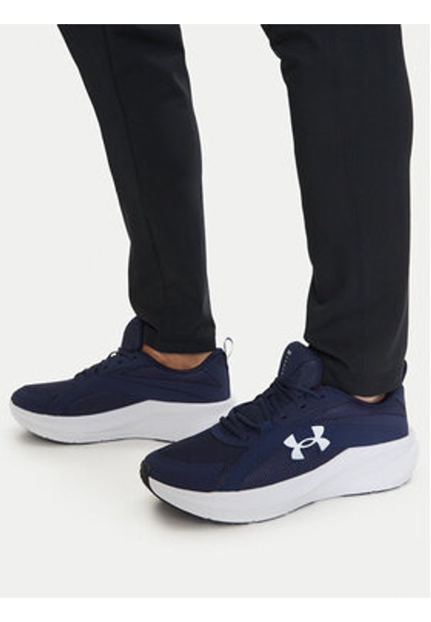 Under Armour Buty do biegania UA Charged+ Assert 11 6006723 Granatowy. Kolor: niebieski. Materiał: materiał