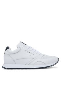 TOMMY HILFIGER - Tommy Hilfiger Sneakersy New Runner Eva Ess FM0FM05512 Biały. Kolor: biały. Materiał: skóra #1
