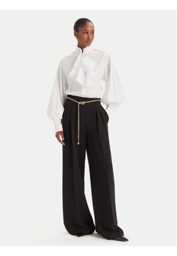 Babylon Koszula MF0302 Biały Regular Fit. Kolor: biały. Materiał: bawełna