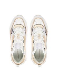 Karl Lagerfeld - KARL LAGERFELD Sneakersy KL62425A Srebrny. Kolor: srebrny. Materiał: skóra #2