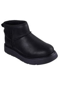 skechers - SKECHERS KEEPSAKES - SNOW BIR Czarny. Kolor: czarny