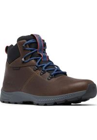 columbia - Buty trekkingowe męskie Columbia Landroamer Explorer Waterproof. Wysokość cholewki: za kostkę. Kolor: brązowy, wielokolorowy. Materiał: materiał, skóra. Szerokość cholewki: normalna. Sport: turystyka piesza