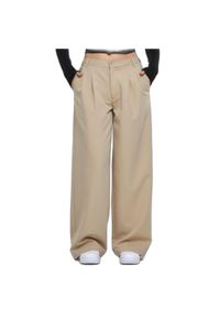 Damskie spodnie dresowe Urban Classics Organic Ultra. Kolor: beżowy. Materiał: dresówka. Długość: długie #1
