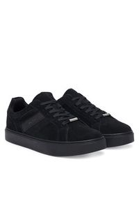Calvin Klein Sneakersy Classic Cups Laceup Tape Su HM0HM02200 Czarny. Kolor: czarny. Materiał: zamsz, skóra #4