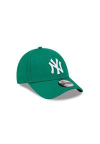 Damska czapka z daszkiem New York Yankees New Era League Essential 9FORTY. Kolor: biały, wielokolorowy, zielony. Materiał: bawełna. Styl: sportowy #1