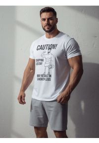 Sinsay - Bawełniana piżama dwuczęściowa z nadrukiem - wielobarwny. Materiał: bawełna. Wzór: nadruk #1