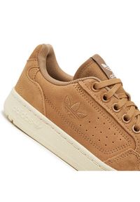 Adidas - adidas Sneakersy Ny 90 JI1902 Brązowy. Kolor: brązowy. Materiał: zamsz, skóra #4